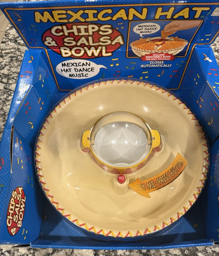 Mexican hat chips salsa bowl - mexican,