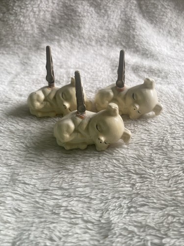 Vintage pig place card - 3,