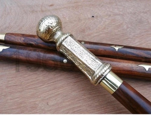 Antique brass sword - brass,