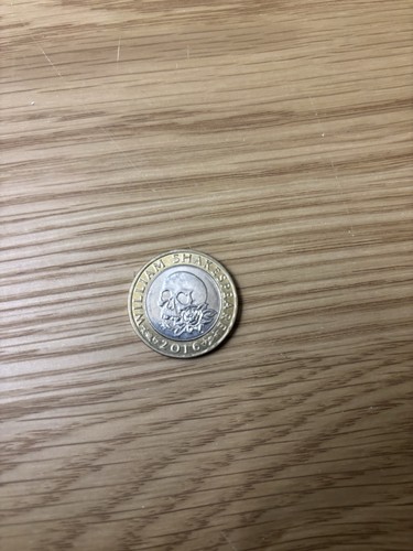 2016 coin william - £2,