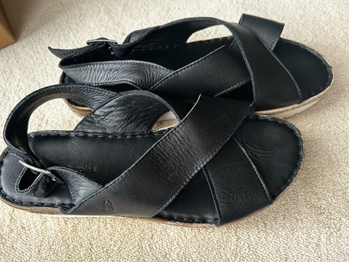 Hush puppies black leather - puppies,