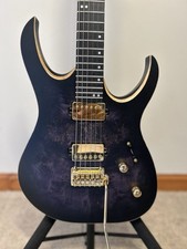 Mayones Duvell Elite 6 V24 Purple Eye Burst Electric Guitar 