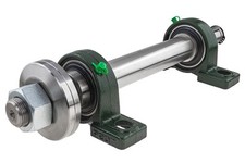 Circular saw shaft 400 mm / 30 mm / RIGHT / Spindle for Table Saw Machine