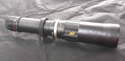 Soligor 450mm telephoto - 450mm,