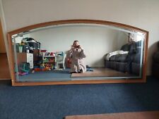 Extremely Large Curve Top Mirror please look at measurements on ad 