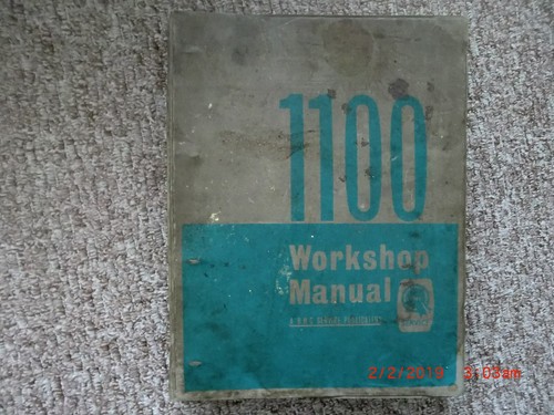 Original workshop manual b - workshop,