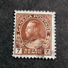 Canada Stamp Scott# 114 King