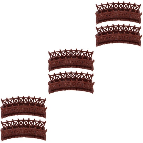 6pcs brown mini reusable - brown,