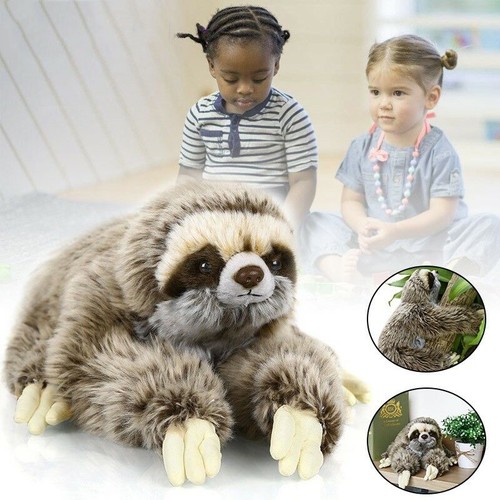 Realistic sloth plush animal - realistic,