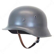 WW2 German M42 steel helmet reproduction fieldgrey military stahlhelm with liner