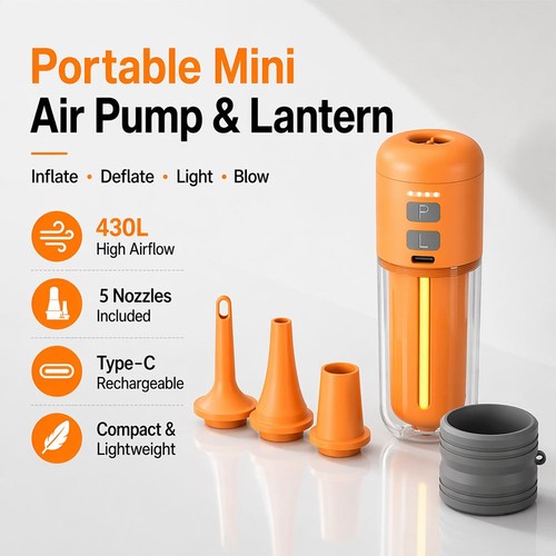 Mini air pump 2000mah - pump, usb