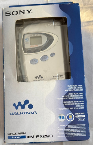 Sony fx290 radio cassette - wm-fx290,