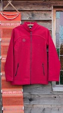 Swanndri Women's Red 100% Wool Zip Jacket | Small
