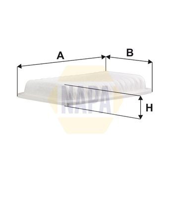 Napa nfa1227 air filter - nfa1227,