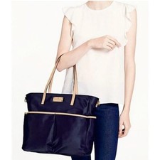 Kate Spade Black Nylon Tote