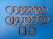 Vintage Miss Sixty Bag Strap Sliders and Pin Belt Roller Buckles