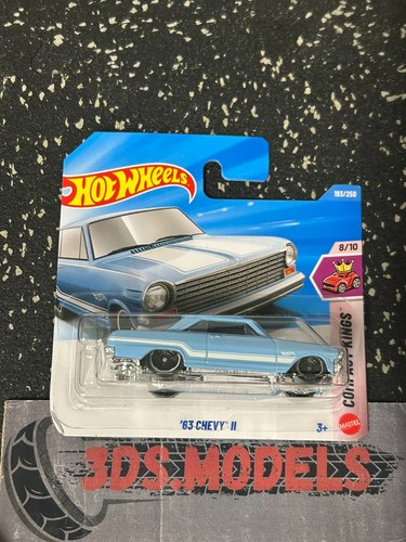 Hot wheels chevy ii - hot, 63