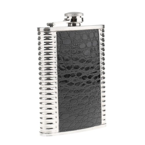 8oz portable stainless - stainless, steel