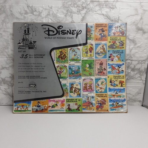 Disney world postage stamps - disney,