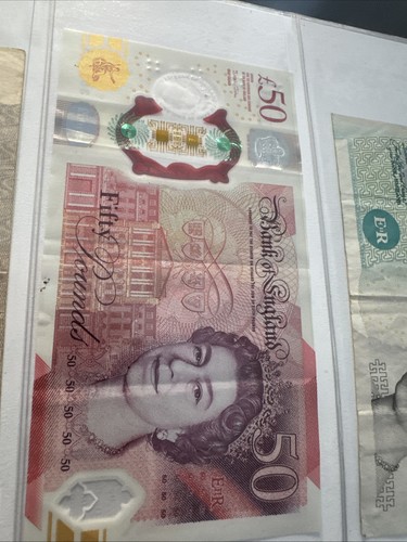 Old bank england - of, £50