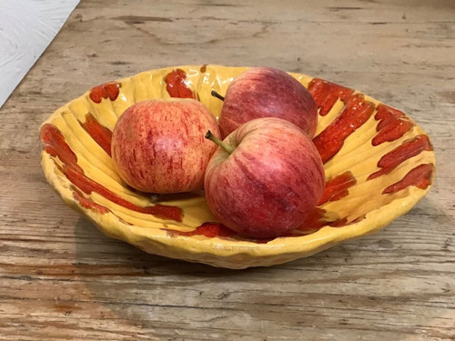 Handmade ceramic fruit salad - ceramic,