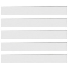 5Pcs Pure Zinc Anode - High Purity Zinc Sheet Electroplating 1x25x152mm