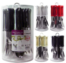 NEW 24 PC STAINLESS STEEL