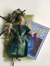 Elemental Witch?earth?green witch ?hedge witch poppet ?protection ?talisman