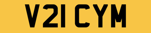 Vicky victor number plate - victor,
