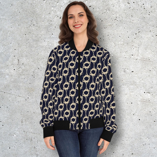Women bomber jacket trendy - jacket,
