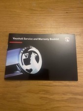 VAUXHALL SERVICE BOOK STAMPED