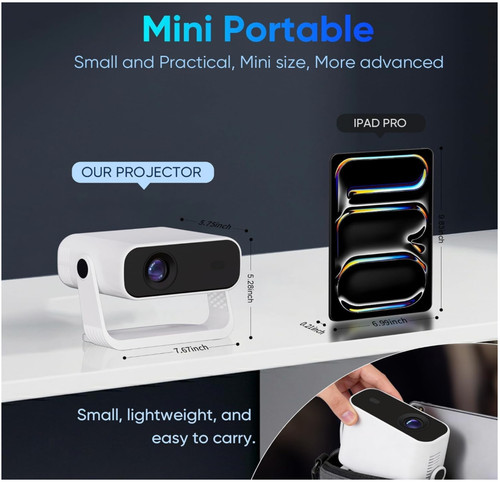 New smart projector built - smart, built-in