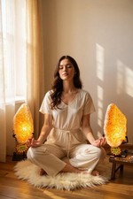 Citrine Geode Druse Stone in
