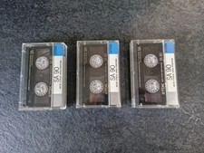 3 x TDK SA90 Blank tapes - 'High Position' - 1988