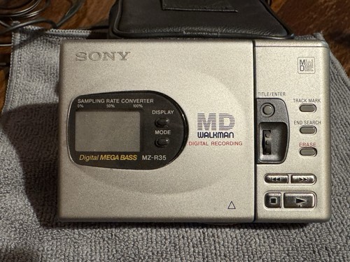 Sony r35 portable minidisc - mz-r35,