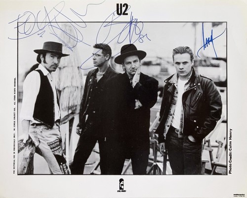 Signed island photograph - signed,