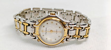 KRUG BAUMEN Marquis 4117KL Ladies 18CT Electroplated Quartz Watch- VGC/Working