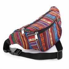 Tribal Print Bum Bag Fanny Pack Waist Money Belt Festival Holiday Bag