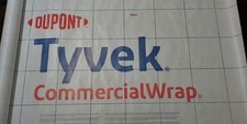 4 X 8 ft Tyvek CommercialWrap