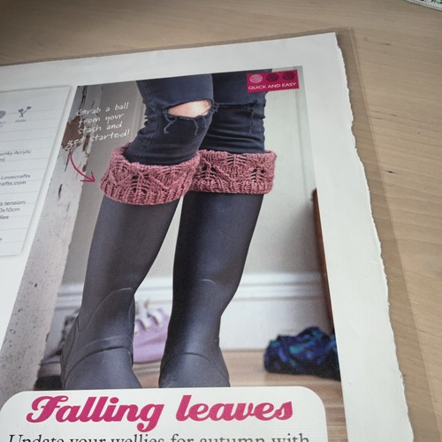 Falling leaves lace - lace, chunky