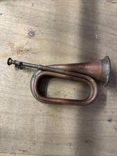 Antique Vintage Military Copper Brass Bugle