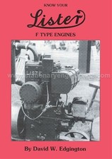 Lister F Book Know Your Lister F Type Stationary Engines Book By David Edgington