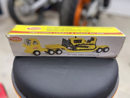 Tonka toy lowboy dozer set - , 695
