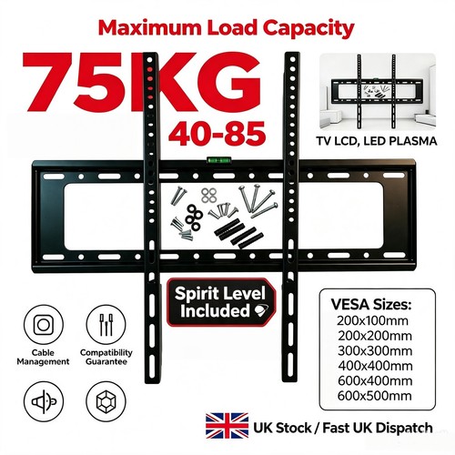 Wall bracket mount slim - tv,