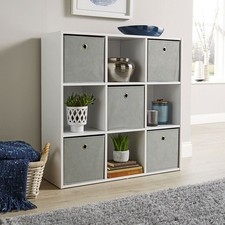 Storage cube shelf bookcase - cube, 9