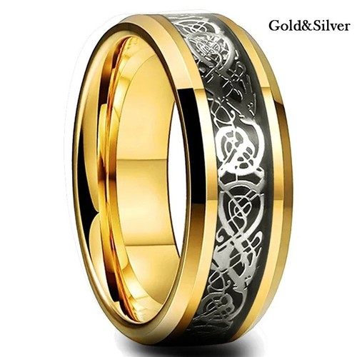 New tungsten carbide gold - new,