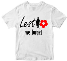 Lest We Forget T-shirt Poppy