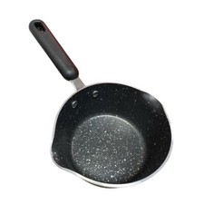 Non Stick Milk Pan Aluminium Saucepan Boiling Tea Pot Brew Induction Marble Coat