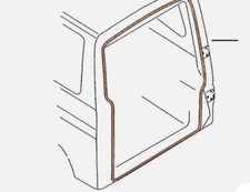 REAR TAILGATE WEATHERSTRIP