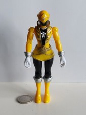 Power Ranger Mega Force Pirate Yellow Ranger Figure Toy 